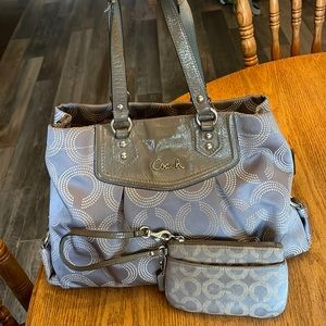 COPY - Coach Purse and Matching Wristlet Wallet